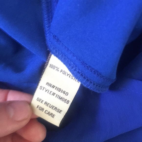 Small blue minidress by Double Zero - Picture 4 of 6